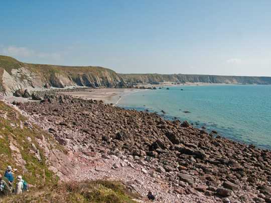 Pembrokeshire's stunning coastline has now hit the big screen in Hollywood