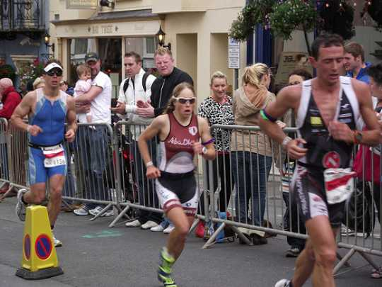 The Ironman Wales challenge taking place